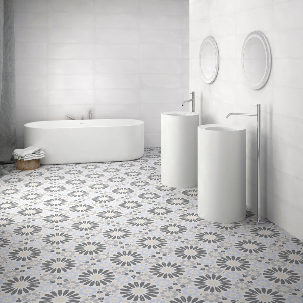 Floor Tiles Gabbio Eurotiles, Patterned Bathroom Floor Tiles Ireland